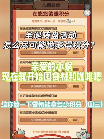 圣诞转盘活动能免费拿多少个家具？