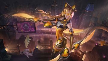 小妲己爆料|S28战令限定【阿轲暗夜猫娘星元部件-夜隐暮色】爆料视频