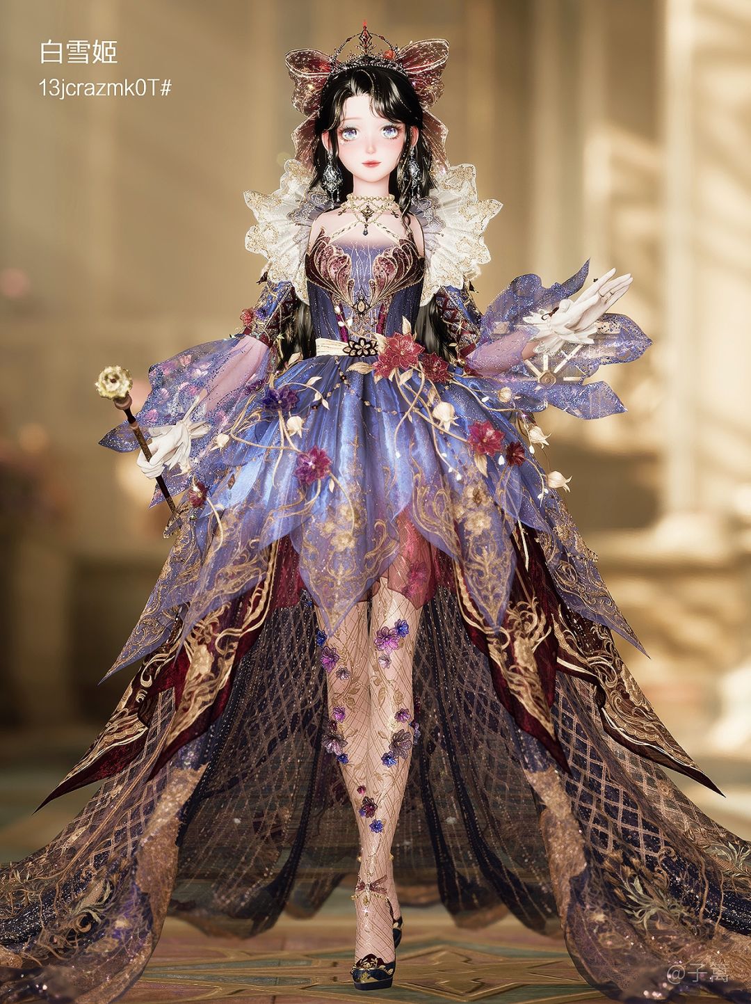 白雪姬丨引蝶套零进染色 1