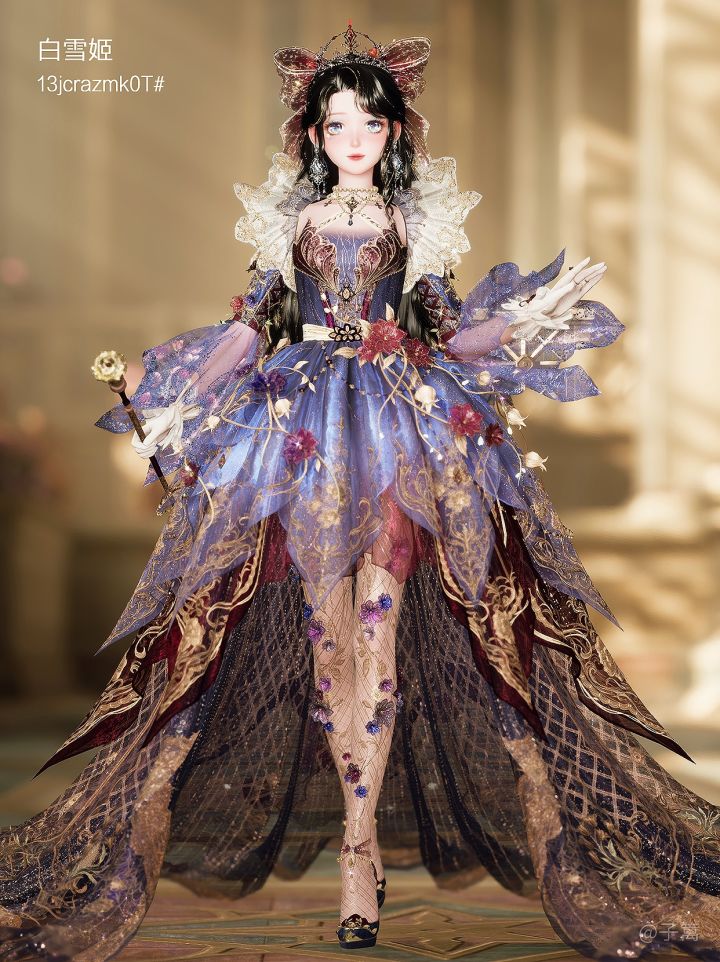 白雪姬丨引蝶套零进染色截图