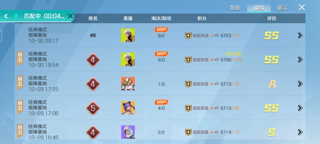高能五星怎么上分啊? 1