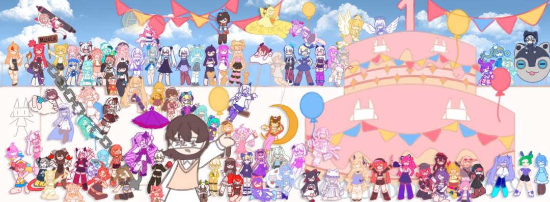盲盒派对一周年快乐! 1