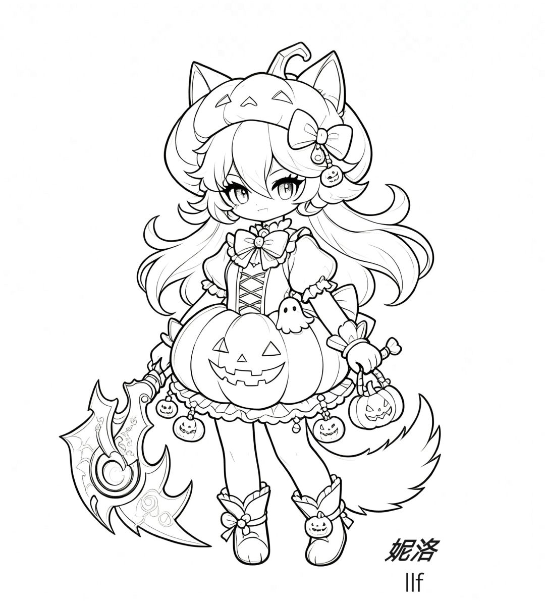 妮洛二创不给糖就捣蛋🎃 1