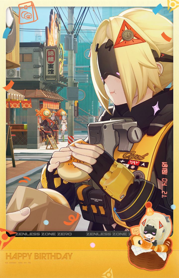 生日快乐扳机!绝区零发布角色生日贺图 趣味台词欢乐拉满截图