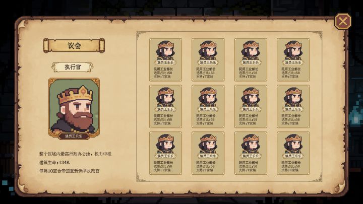家族权谋与城市风云,策略模拟游戏《家族与帝国》截图