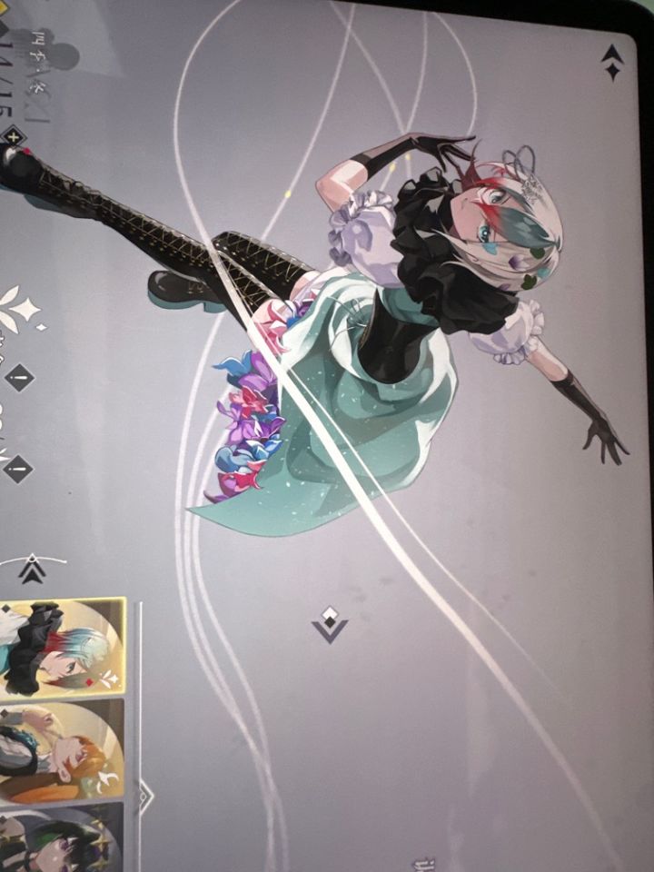 喜欢这个姿势#绯色回响开服打卡截图