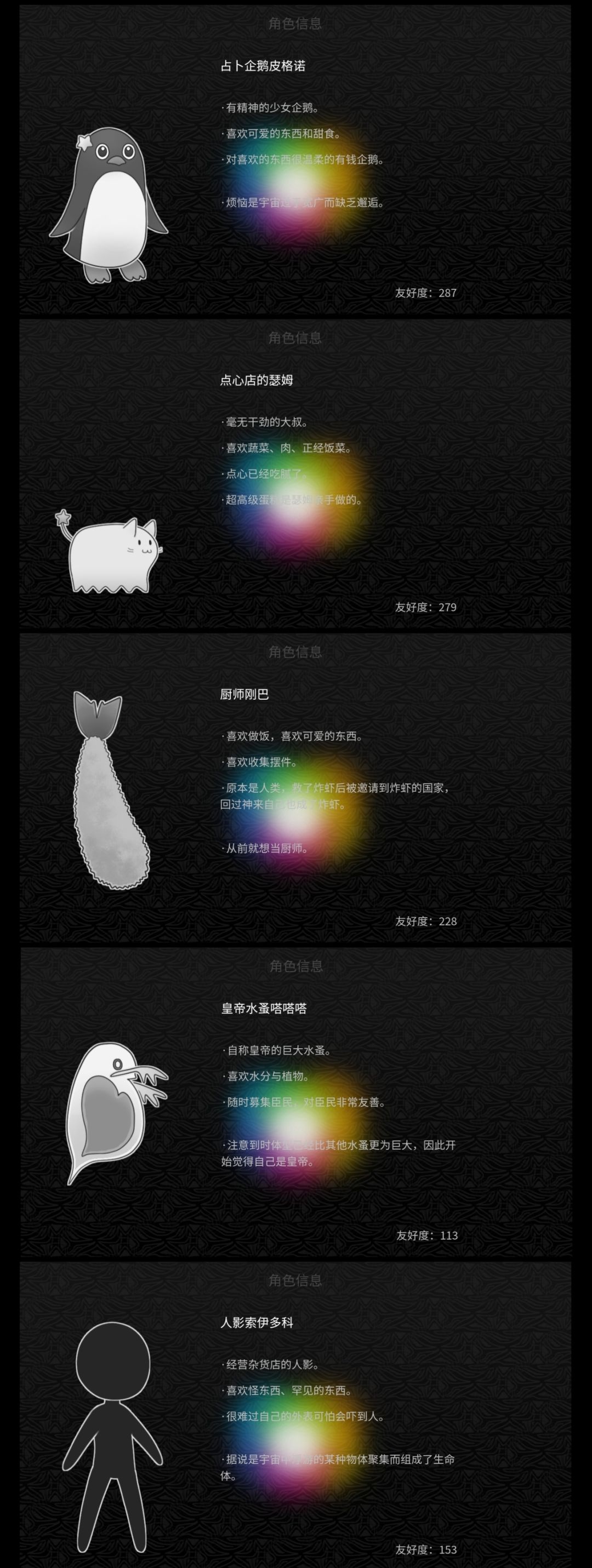 【自存】全角色完整简介+道具全图鉴 3