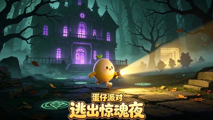 休闲又刺激的逃出惊魂夜,有蛋搭子组队一起游玩吗!截图