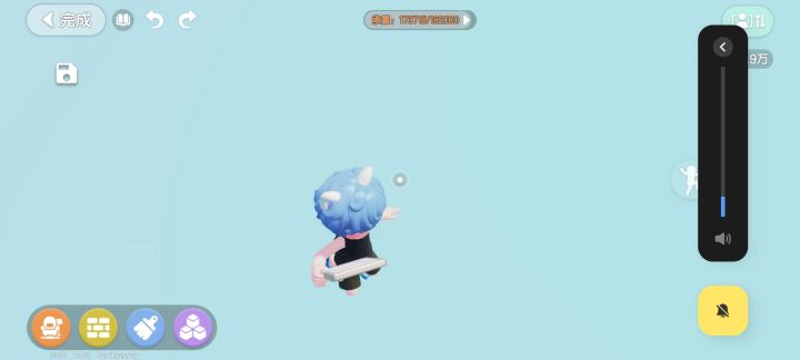 我才知道,每次建造房子都是从天上掉下去截图