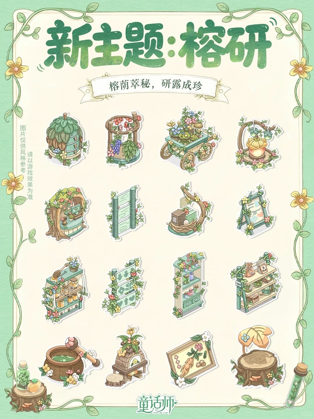 新主题🌲踏入森林里的神秘魔药实验室? 2