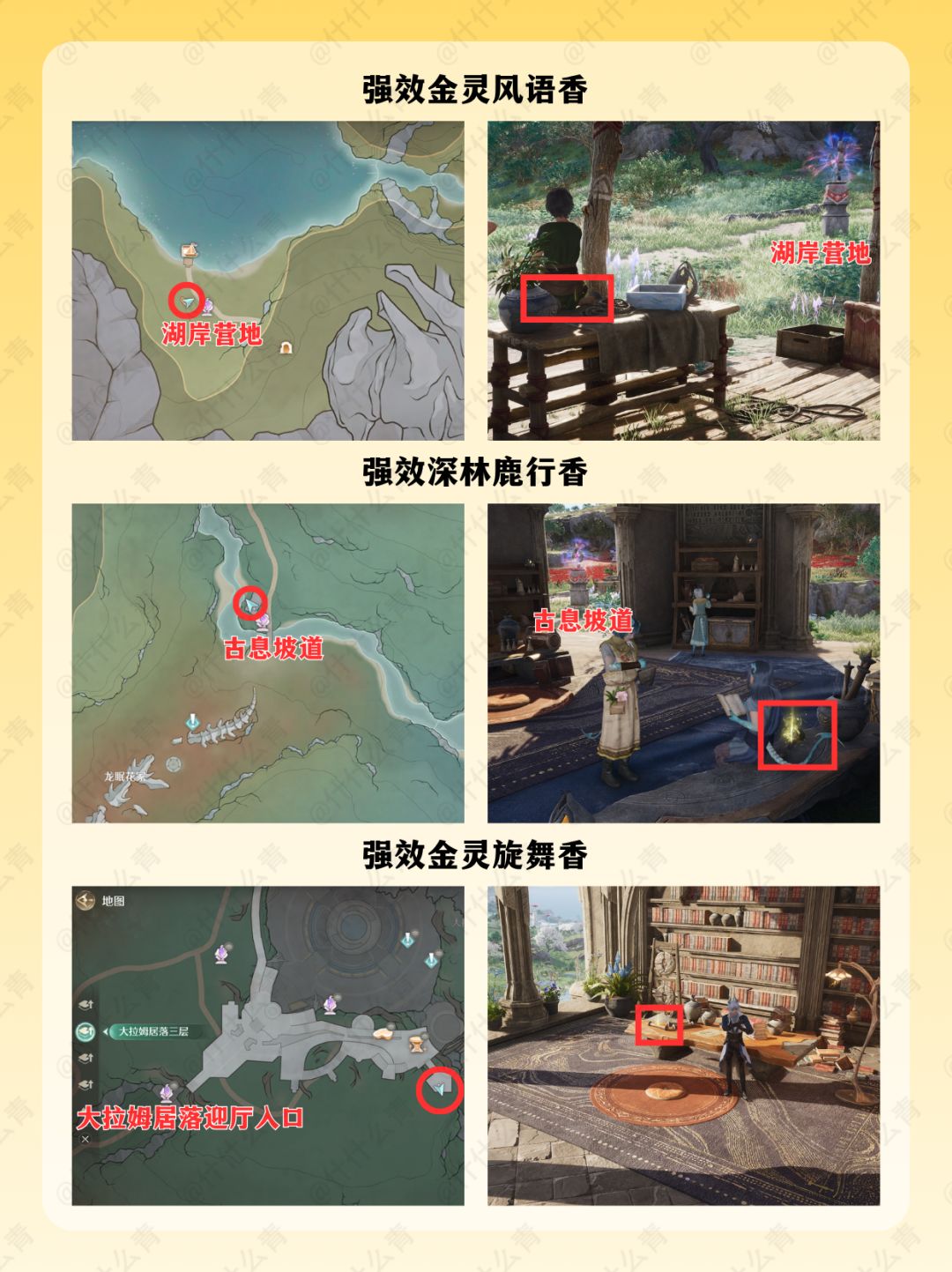 无限暖暖香息缕缕强效萦香瓶配方点位 2