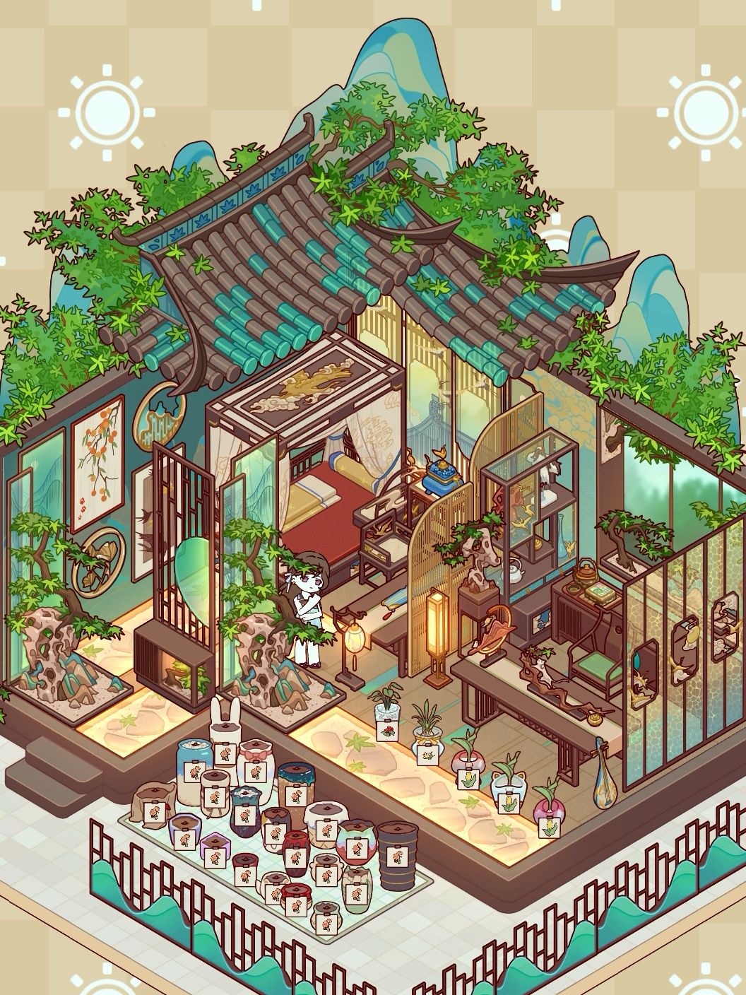 瑞鹤仙居|只此青绿 4