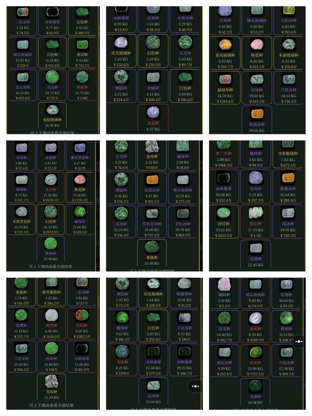 100金实测概率10%出红 1