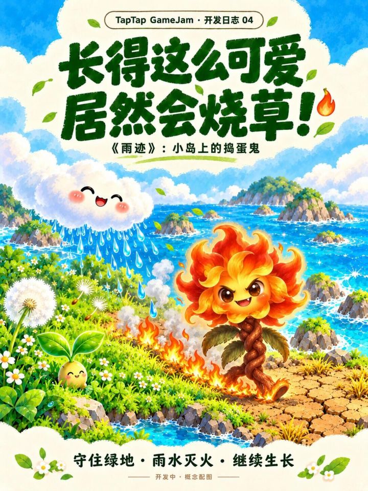 开发日志④|这朵花居然会烧草截图