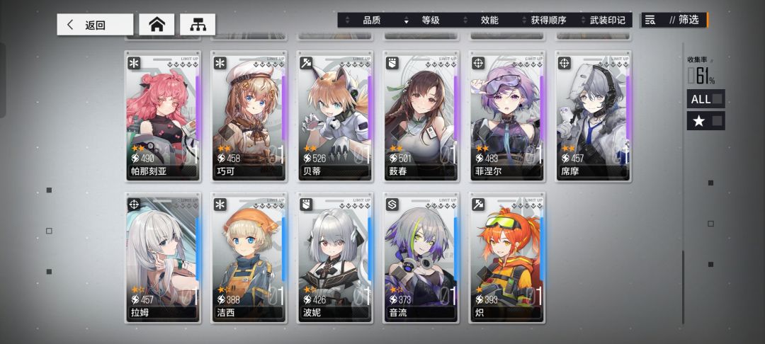 回归了 4