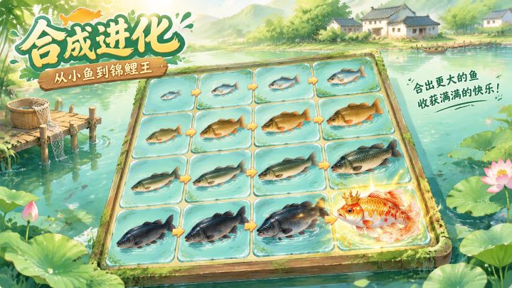 《包塘模拟器》更新公告 ·合成大鱼截图