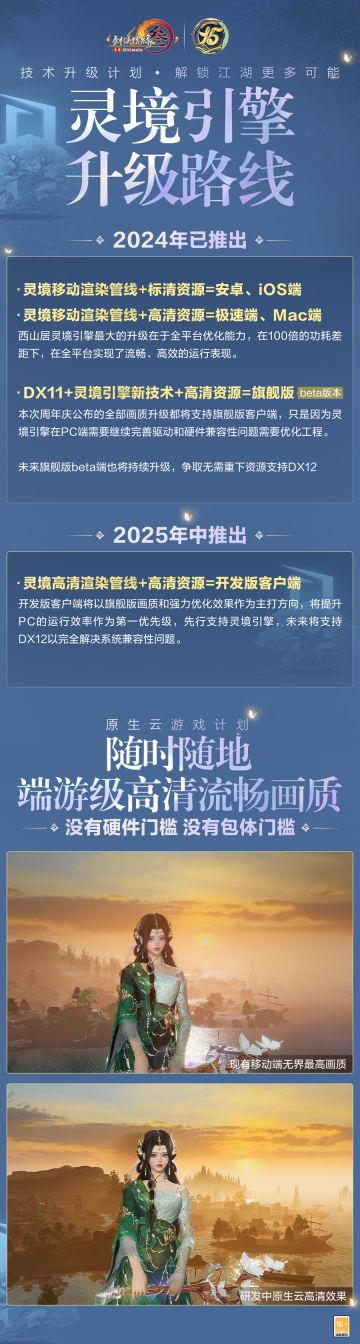 灵境引擎升级路线