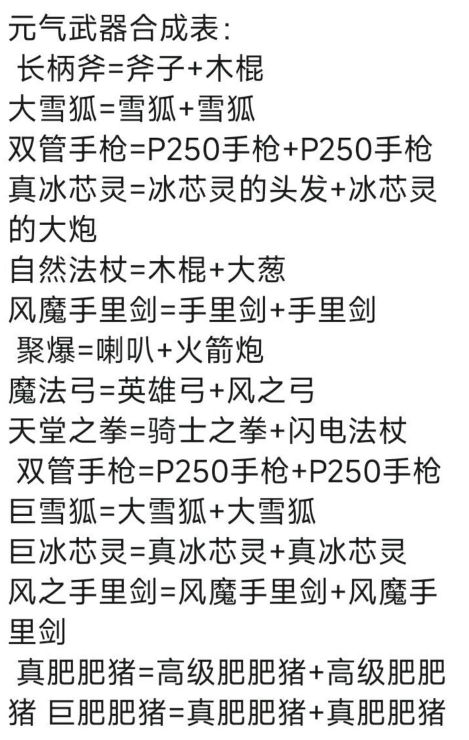武器合成 3
