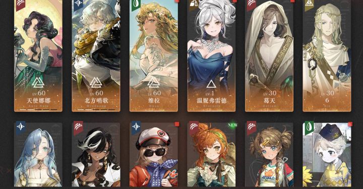 萌新求配队截图