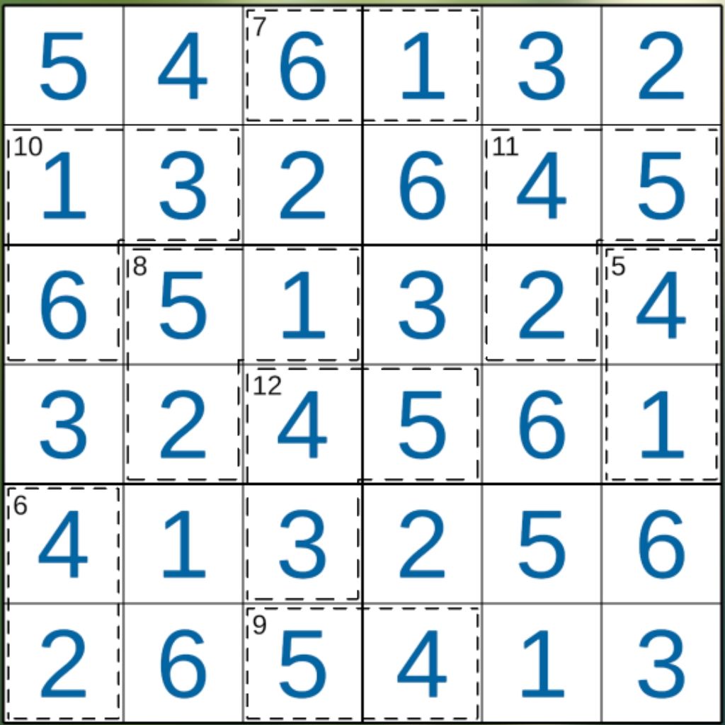 杀手数独第13~24关 7