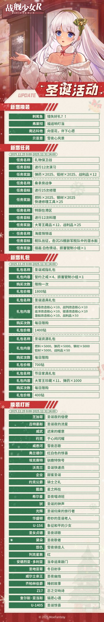 2025.12.24 不停机更新公告 & 圣诞活动公告