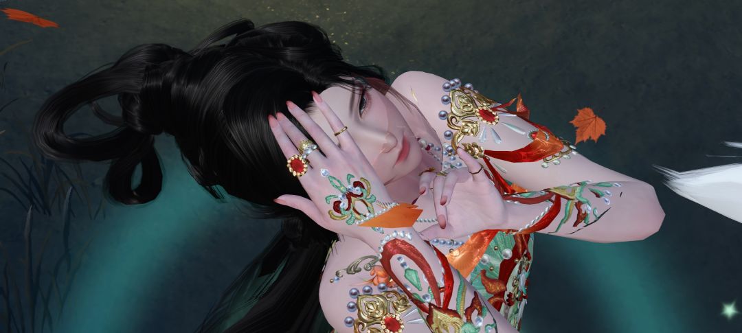 真美啊,手也精细了很多 2