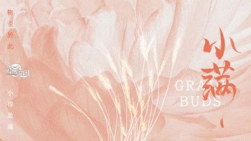 二十四节气之 - 小满