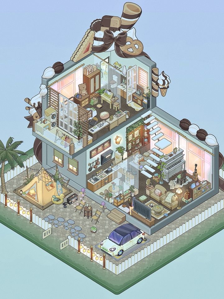 海岛小墅▫️错层悠阶🌴截图