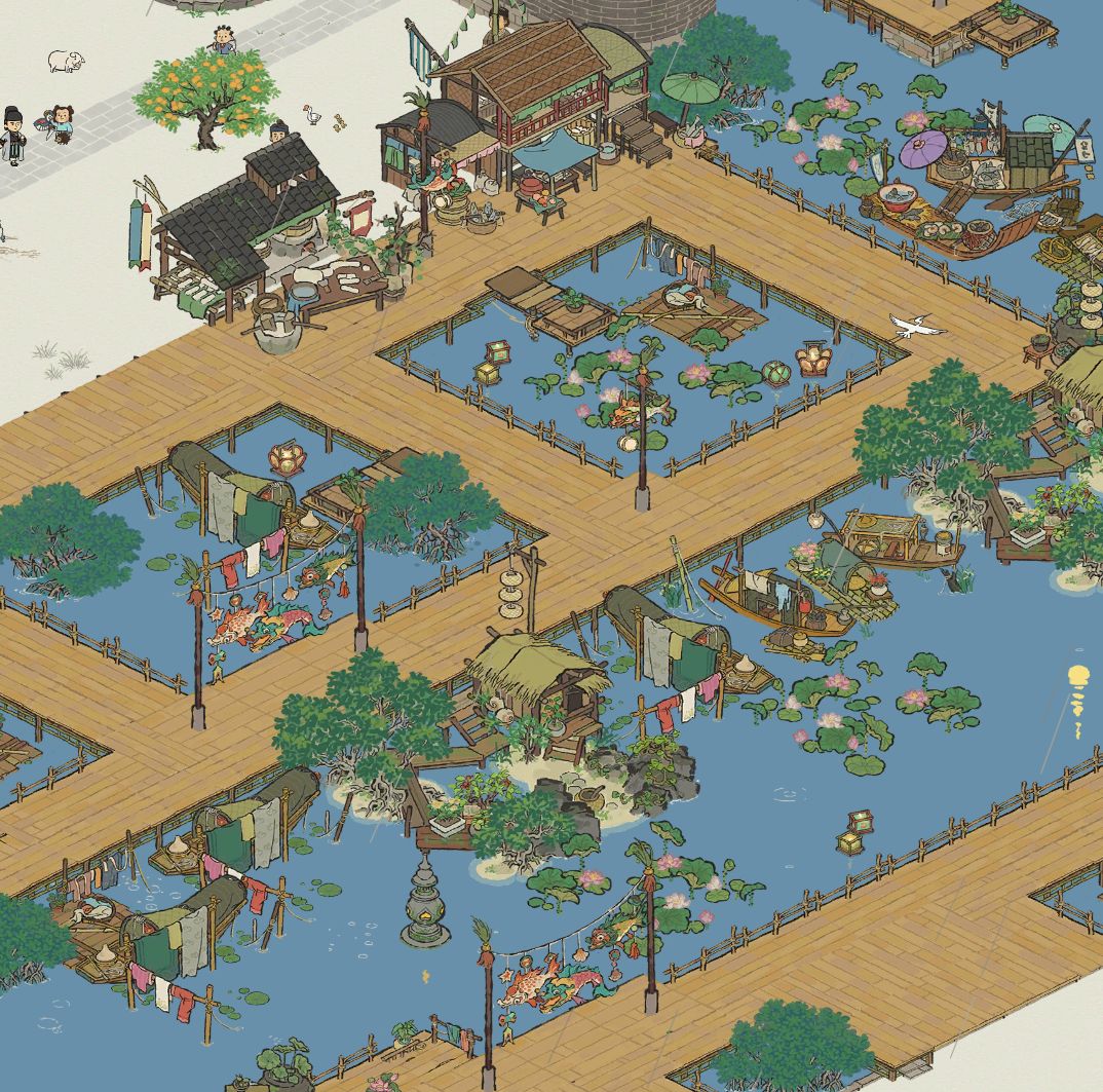 栈桥水上居民区 2