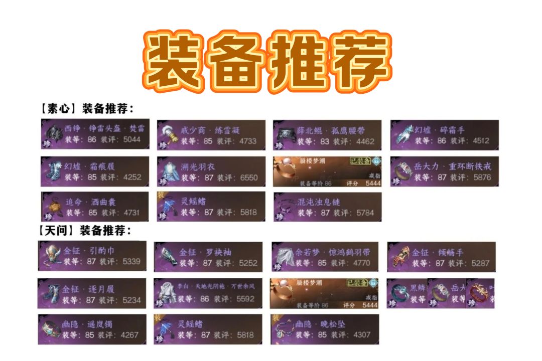 【职业养成】1.3.1版本素问PVE攻略截图