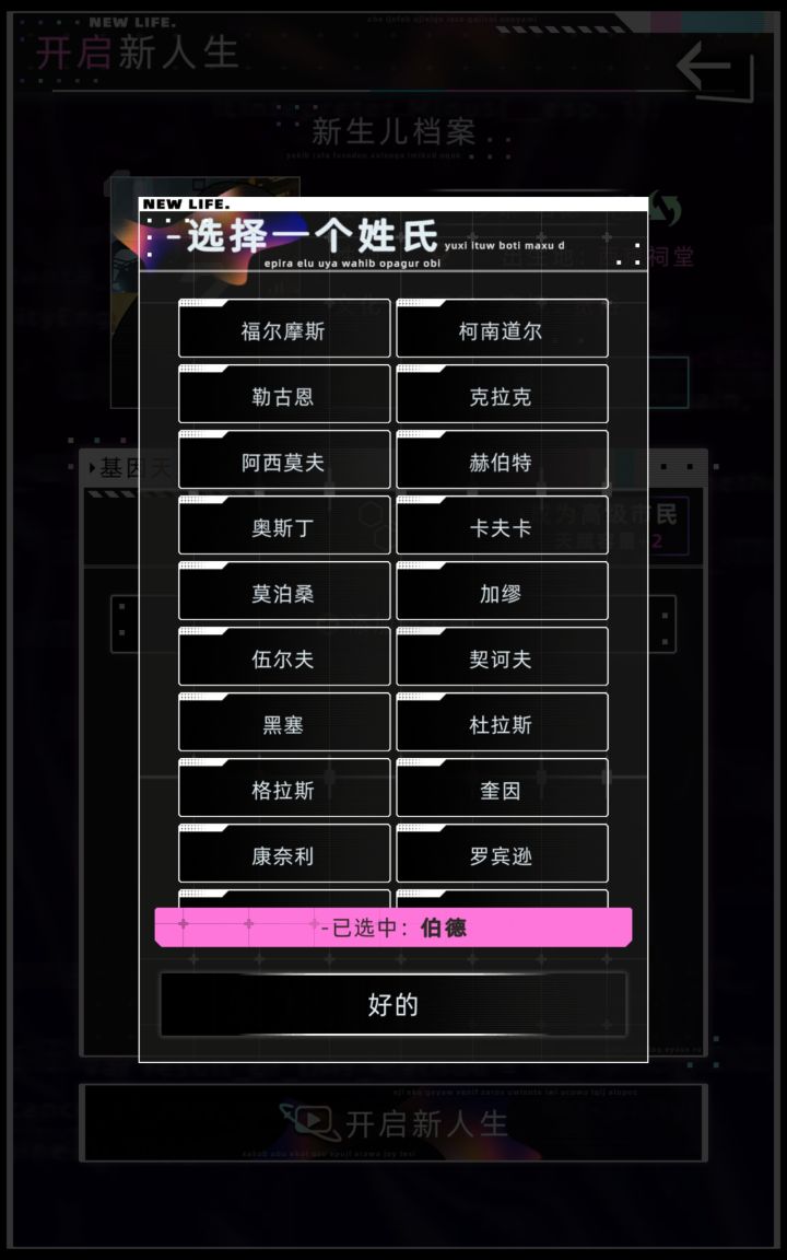 这一页有好多作家的姓氏截图