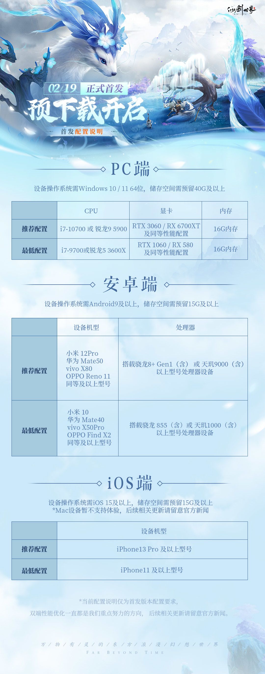 《仙剑世界》预下载开启 2