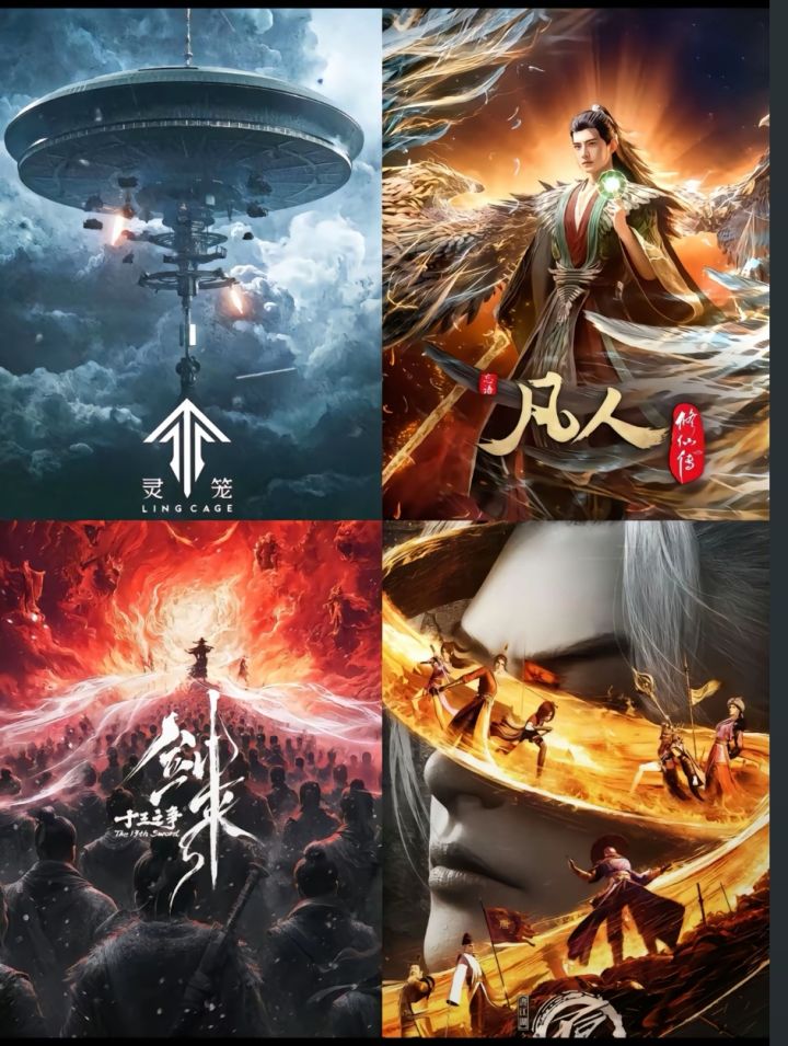 四部国漫,你最喜欢哪一部??截图