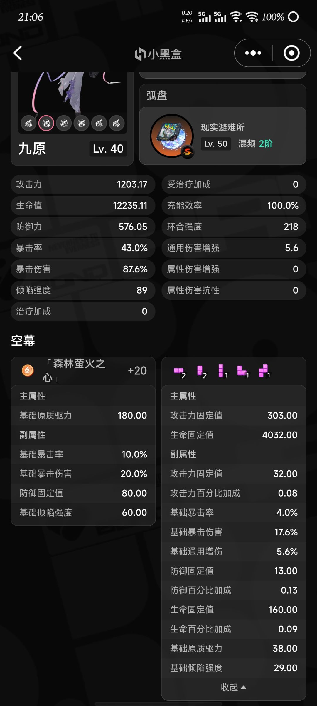 五十级的面板 4