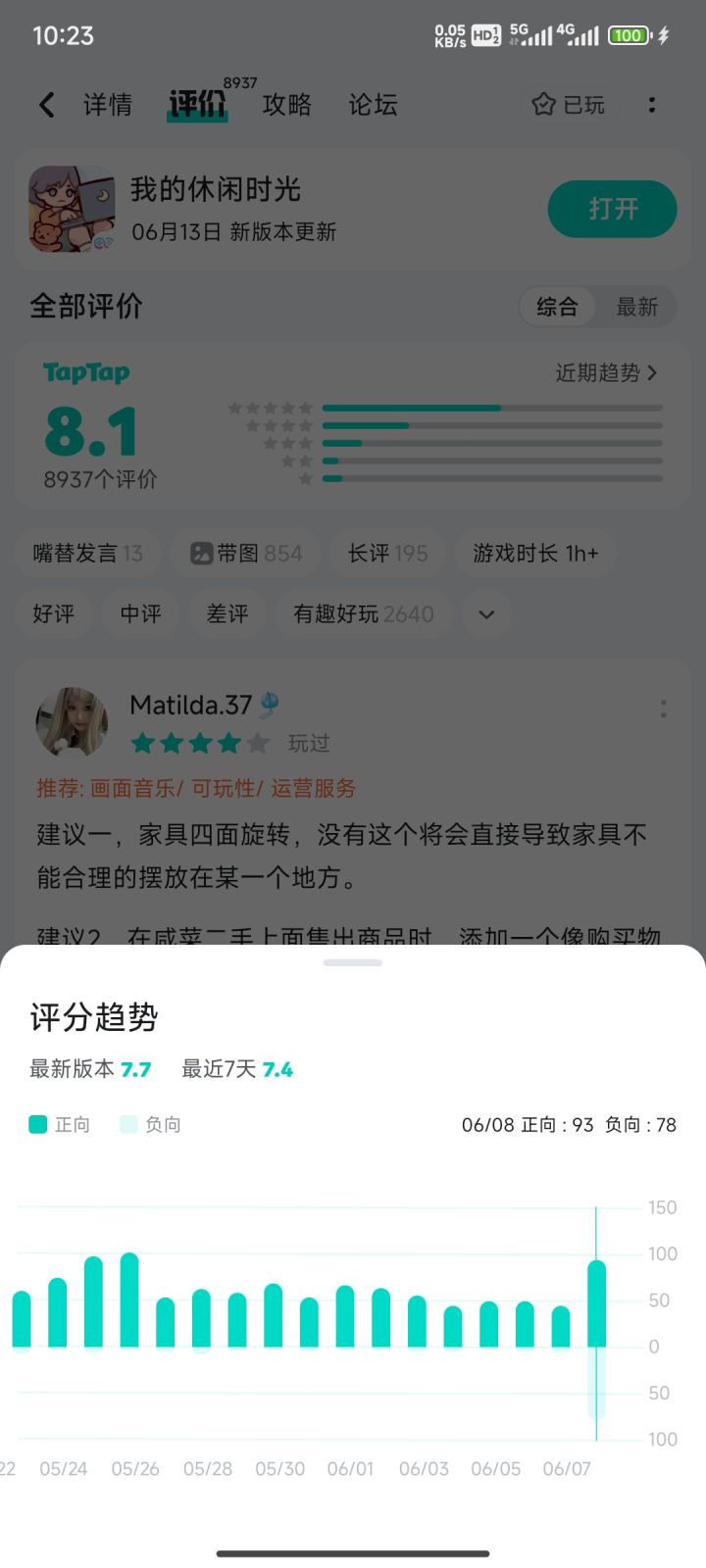 笑死，刷好评呢截图