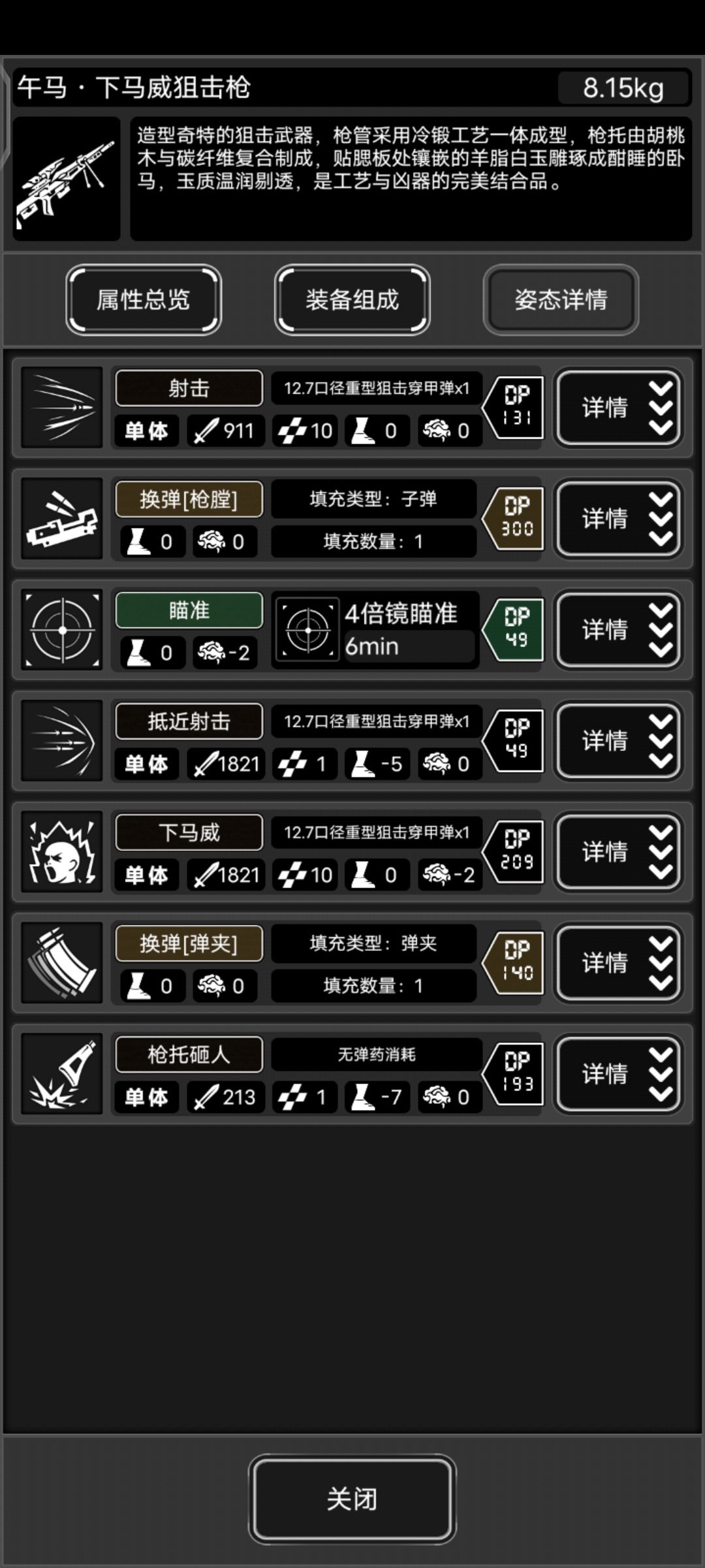 满配马狙伤害怎么这么低? 2