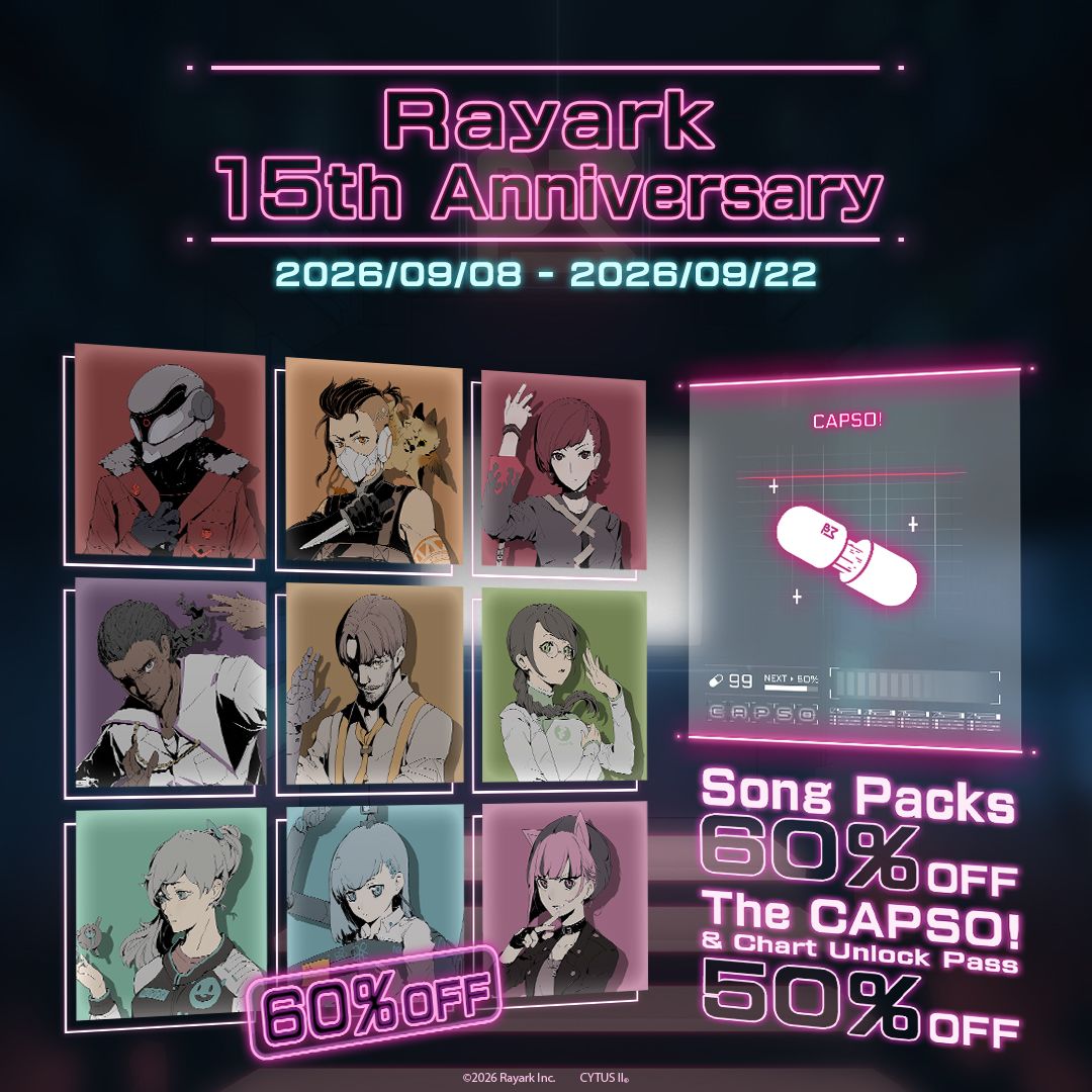 【雷亚15周年!庆祝活动登场】 1
