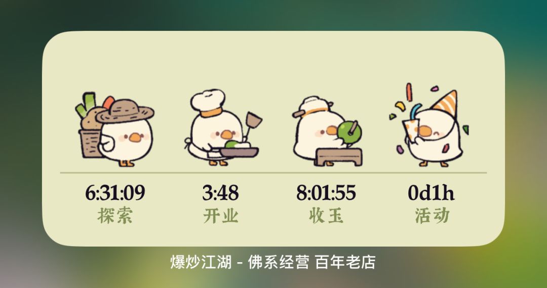 【温馨提示】记得使用时光鸡🐔 1