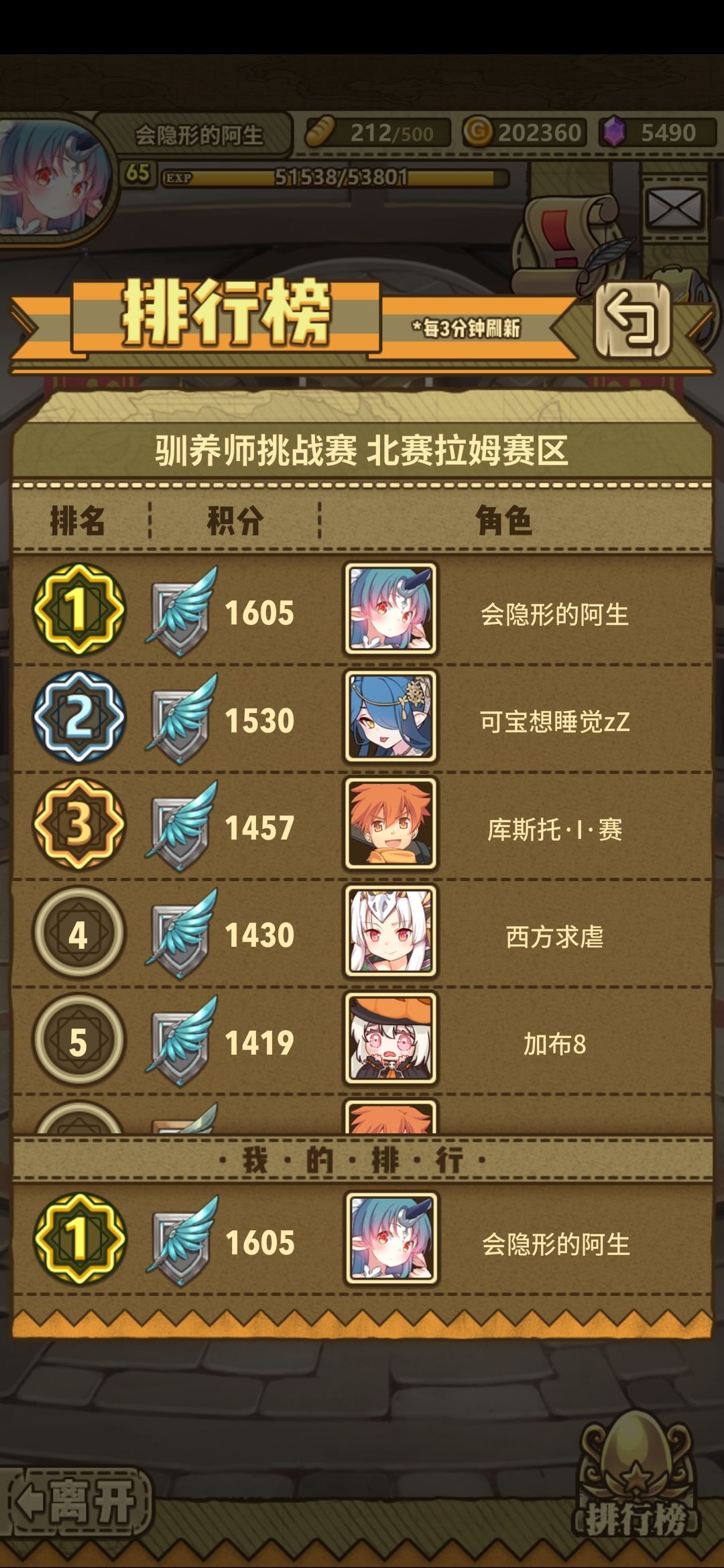 江城爱竞技场全胜攻略 2