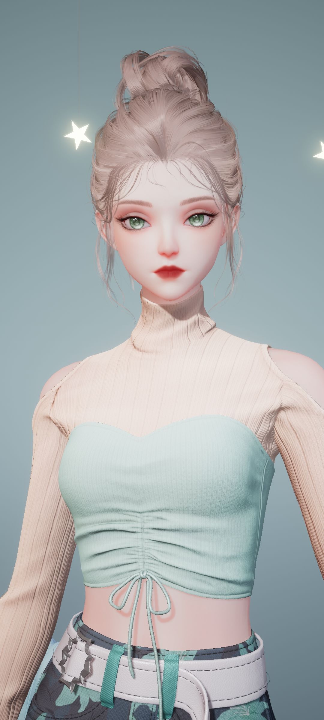 晒女儿捏脸 3