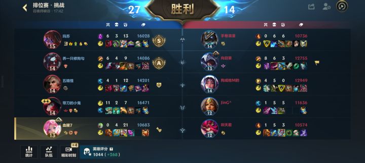 连S评价都没有得了个MVP截图