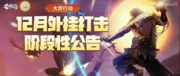 【大羿行动】12月外挂打击阶段性公示