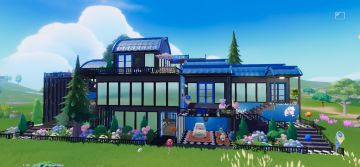 心动小镇—蓝黑小屋