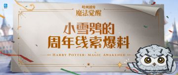 小雪鸮的周年线索爆料，更多情报即将揭晓