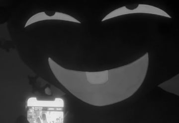 晚上关灯千万不要回头！