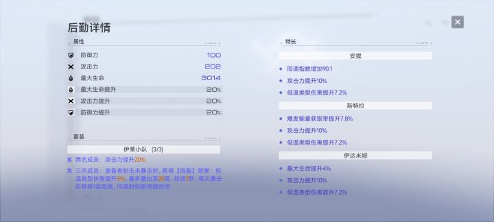 我的凯茜亚啊～让我看看你们凯茜亚的后勤截图