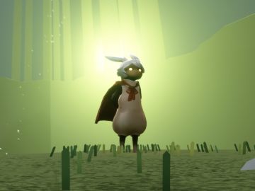 勇敢兔兔，不怕困难！