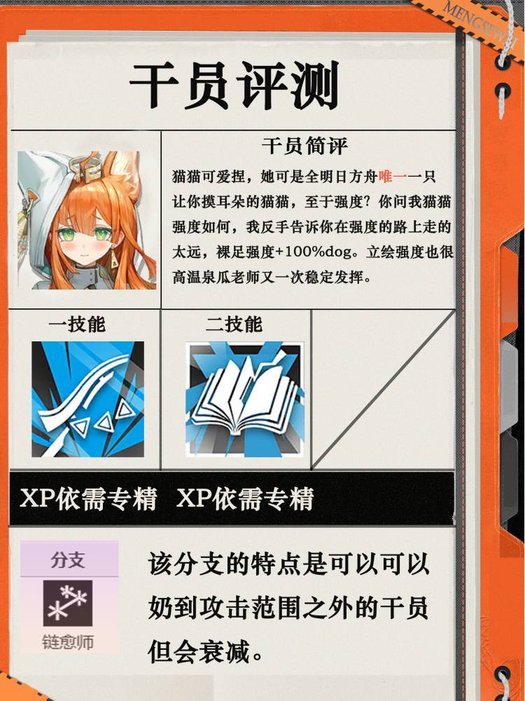干员测评:莎草-强度百分百 2