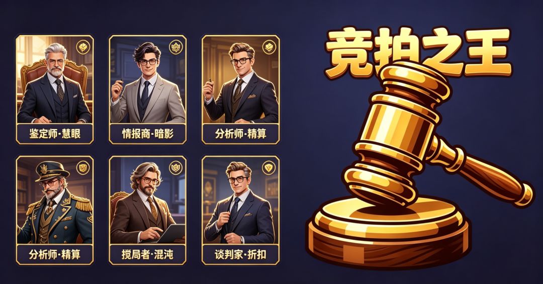 {竞拍之王}上线快来拿下属于你的第一桶金! 1