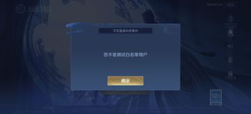 请王者荣耀官方同意我加入白名单